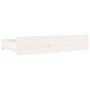 Estructura de cama con cajones blanco 160x200 cm de vidaXL, Camas y somieres - Ref: Foro24-3103570, Precio: 266,25 €, Descuen...