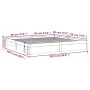 Estructura de cama madera maciza marrón miel 200x200 cm de vidaXL, Camas y somieres - Ref: Foro24-814972, Precio: 182,99 €, D...