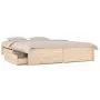 Bed frame with drawers 160x200 cm by vidaXL, Beds and slatted bases - Ref: Foro24-3103523, Price: 224,49 €, Discount: %