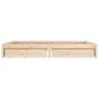 Bed frame with drawers 160x200 cm by vidaXL, Beds and slatted bases - Ref: Foro24-3103523, Price: 224,49 €, Discount: %
