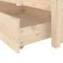Bed frame with drawers 160x200 cm by vidaXL, Beds and slatted bases - Ref: Foro24-3103523, Price: 224,49 €, Discount: %
