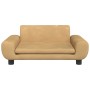 Sofá para niños de terciopelo marrón 70x45x33 cm by vidaXL, Baby and Toddler Furniture - Ref: Foro24-3196391, Price: 81,51 €,...