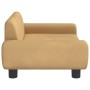 Sofá para niños de terciopelo marrón 70x45x33 cm by vidaXL, Baby and Toddler Furniture - Ref: Foro24-3196391, Price: 81,51 €,...