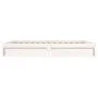 White bed frame with drawers 180x200 cm by vidaXL, Beds and slatted bases - Ref: Foro24-3103529, Price: 268,41 €, Discount: %