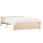 Bettgestell aus Massivholz 140x200 cm von vidaXL, Betten und Lattenroste - Ref: Foro24-815044, Preis: 120,03 €, Rabatt: %
