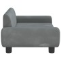 Dunkelgraues Kindersofa aus Samt, 70x45x33 cm von vidaXL, Baby- und Kleinkindmöbel - Ref: Foro24-3196388, Preis: 78,08 €, Rab...