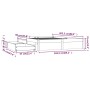Weißer Bettrahmen mit Schubladen 160x200 cm von vidaXL, Betten und Lattenroste - Ref: Foro24-3103524, Preis: 248,11 €, Rabatt: %