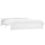 Weißer Massivholzbettrahmen 200x200 cm von vidaXL, Betten und Lattenroste - Ref: Foro24-815065, Preis: 198,90 €, Rabatt: %