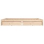Bed frame with drawers 150x200 cm by vidaXL, Beds and slatted bases - Ref: Foro24-3103518, Price: 221,48 €, Discount: %