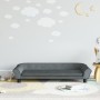 Dunkelgraues Kindersofa aus Samt, 100 x 50 x 26 cm von vidaXL, Baby- und Kleinkindmöbel - Ref: Foro24-3196395, Preis: 114,12 ...