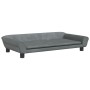 Dunkelgraues Kindersofa aus Samt, 100 x 50 x 26 cm von vidaXL, Baby- und Kleinkindmöbel - Ref: Foro24-3196395, Preis: 114,12 ...