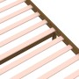 Honigbrauner Massivholzbettrahmen 75x190 cm von vidaXL, Betten und Lattenroste - Ref: Foro24-814912, Preis: 102,26 €, Rabatt: %
