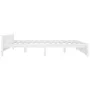 White bed frame with drawers 200x200 cm by vidaXL, Beds and slatted bases - Ref: Foro24-3103580, Price: 317,25 €, Discount: %