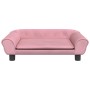 Sofá para niños de terciopelo rosa 70x45x26 cm by vidaXL, Baby and Toddler Furniture - Ref: Foro24-3196403, Price: 72,55 €, D...