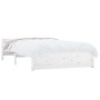 Estructura de cama madera maciza blanca 140x200 cm de vidaXL, Camas y somieres - Ref: Foro24-815045, Precio: 142,61 €, Descue...