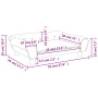 Sofá para niños de terciopelo rosa 70x45x26 cm by vidaXL, Baby and Toddler Furniture - Ref: Foro24-3196403, Price: 72,55 €, D...