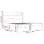 Estructura de cama madera maciza de pino 120x190 cm de vidaXL, Camas y somieres - Ref: Foro24-3103618, Precio: 107,11 €, Desc...