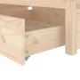 Bed frame with drawers 90x200 cm by vidaXL, Beds and slatted bases - Ref: Foro24-3103463, Price: 167,34 €, Discount: %