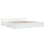 White bed frame with drawers 180x200 cm by vidaXL, Beds and slatted bases - Ref: Foro24-3103575, Price: 277,01 €, Discount: %