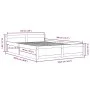 White bed frame with drawers 150x200 cm by vidaXL, Beds and slatted bases - Ref: Foro24-3103565, Price: 265,17 €, Discount: %