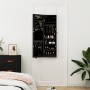 Espejo con joyero y luces LED para pared negro de vidaXL, Espejos - Ref: Foro24-353254, Precio: 97,28 €, Descuento: %