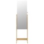 Mirror with standing jewelry box 42x38x152 cm by vidaXL, Mirrors - Ref: Foro24-353258, Price: 127,38 €, Discount: %