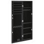 Spiegel mit Schmuckschatulle und LED-Leuchten für schwarze Wand von vidaXL, Spiegel - Ref: Foro24-353254, Preis: 97,33 €, Rab...