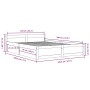 Bed frame with drawers black 140x190 cm by vidaXL, Beds and slatted bases - Ref: Foro24-3103553, Price: 279,86 €, Discount: %