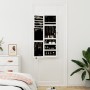 Mirror with jewelry box and LED lights for white wall by vidaXL, Mirrors - Ref: Foro24-353253, Price: 97,45 €, Discount: %