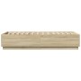 Estructura de cama madera de ingeniería roble Sonoma 100x200 cm