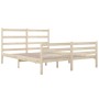 Solid pine wood bed frame 120x190 cm by vidaXL, Beds and slatted bases - Ref: Foro24-3103683, Price: 115,98 €, Discount: %