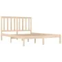 Solid pine wood bed frame 120x190 cm by vidaXL, Beds and slatted bases - Ref: Foro24-3103813, Price: 108,92 €, Discount: %