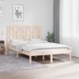 Solid pine wood bed frame 120x200 cm by vidaXL, Beds and slatted bases - Ref: Foro24-3103993, Price: 118,62 €, Discount: %