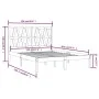 Estructura de cama madera maciza de pino blanco 120x200 cm de vidaXL, Camas y somieres - Ref: Foro24-3103994, Precio: 126,92 ...