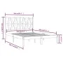 Bettgestell aus massivem, grauem Kiefernholz, 200 x 200 cm von vidaXL, Betten und Lattenroste - Ref: Foro24-3104020, Preis: 1...