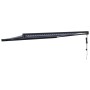 Toldo retráctil aluminio y tela azul y blanco 4,5x3 m by vidaXL, Awnings - Ref: Foro24-3154599, Price: 703,71 €, Discount: %