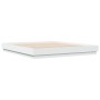 Estructura de cama madera de ingeniería blanca 180x200 cm