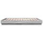 Estructura de cama madera de ingeniería gris Sonoma 180x200 cm