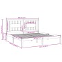 Bettgestell aus massivem schwarzem Kiefernholz, 200 x 200 cm von vidaXL, Betten und Lattenroste - Ref: Foro24-3104087, Preis:...