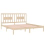 Estructura de cama de madera maciza de pino 200x200 cm de vidaXL, Camas y somieres - Ref: Foro24-3104083, Precio: 129,92 €, D...