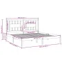 Solid pine wood bed frame 200x200 cm by vidaXL, Beds and slatted bases - Ref: Foro24-3104083, Price: 128,22 €, Discount: %