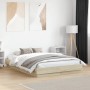 Estructura de cama madera de ingeniería roble Sonoma 140x190 cm