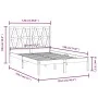 Estructura de cama madera maciza de pino 120x190 cm de vidaXL, Camas y somieres - Ref: Foro24-3103968, Precio: 118,60 €, Desc...
