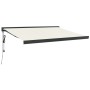 Toldo retráctil aluminio y tela color crema 3x2,5 m de vidaXL, Toldos - Ref: Foro24-3154601, Precio: 547,62 €, Descuento: %