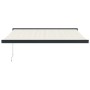 Toldo retráctil aluminio y tela color crema 3x2,5 m de vidaXL, Toldos - Ref: Foro24-3154601, Precio: 547,62 €, Descuento: %