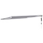 Toldo retráctil aluminio y tela azul y blanco 4x3 m by vidaXL, Awnings - Ref: Foro24-3154573, Price: 1,00 €, Discount: %