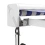 Toldo retráctil aluminio y tela azul y blanco 4x3 m by vidaXL, Awnings - Ref: Foro24-3154573, Price: 1,00 €, Discount: %