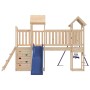 Spielplatz im Freien aus massivem Zirbenholz von vidaXL, Schaukeln und Spielgeräte - Ref: Foro24-3155897, Preis: 580,99 €, Ra...