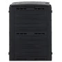 Black garden composter 280 L polypropylene by vidaXL, Composters - Ref: Foro24-152202, Price: 82,64 €, Discount: %