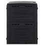 Compostador de jardín negro 280 L polipropileno de vidaXL, Compostadores - Ref: Foro24-152202, Precio: 78,36 €, Descuento: %